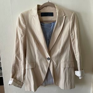 Zara Cream Blazer